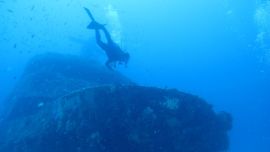 Con 87 metros de eslora, la embarcación fue construida en 1888 y era considerado uno de los más rápidos de la época.