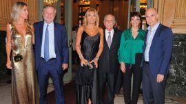 Gabriela Castellani y Cristiano Rattazzi, Betina y Alejandro Bulgheroni, Bárbara Diez y Horacio Rodríguez Larreta