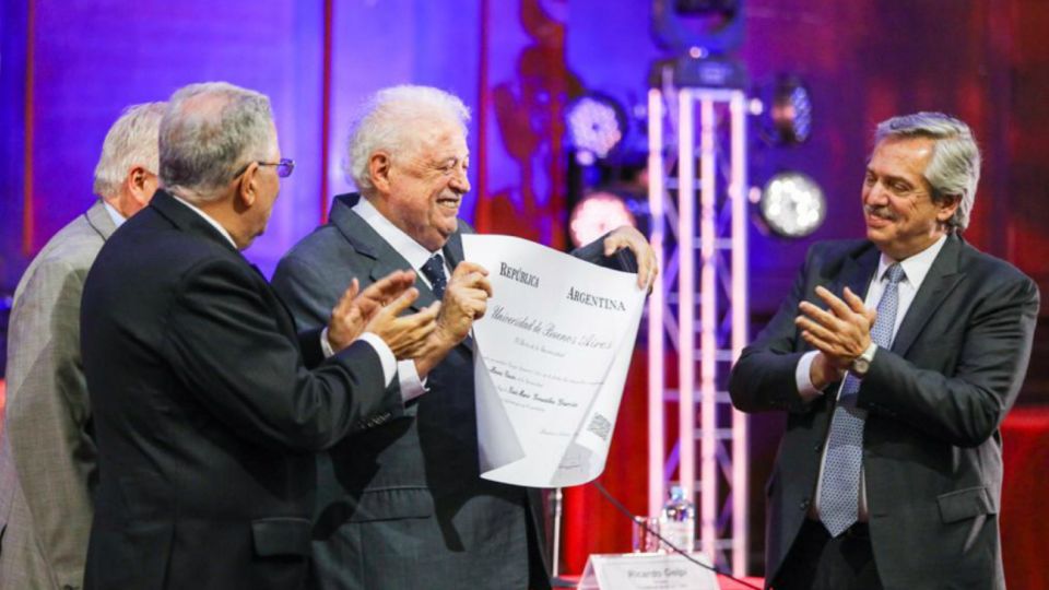Alberto Fernández y Ginés González García