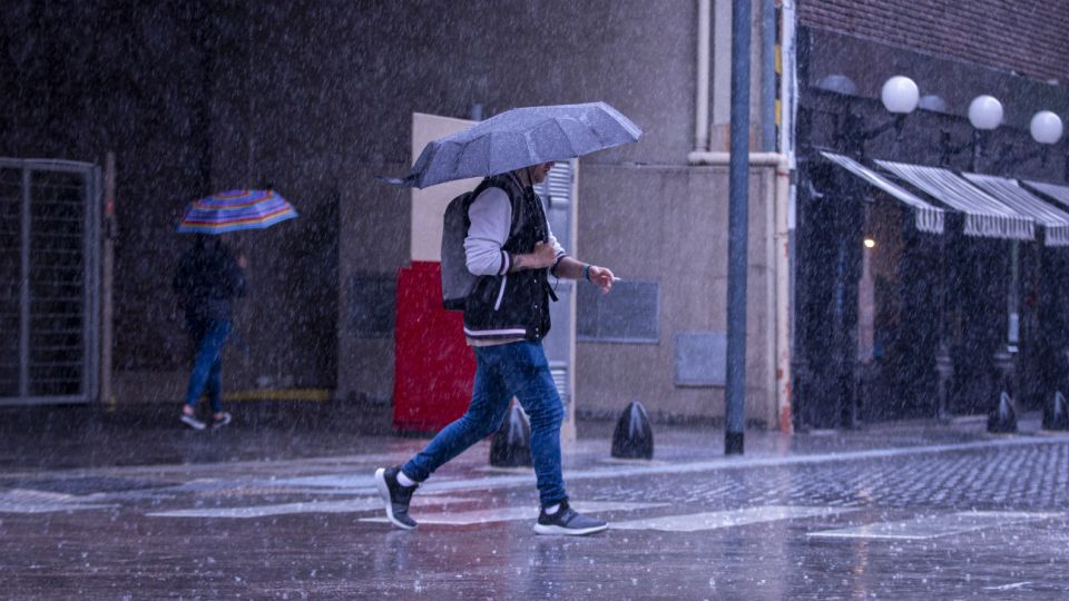 Ante la posibilidad de que las lluvias sean fuertes, el SMN emitió un alerta meteorológico.