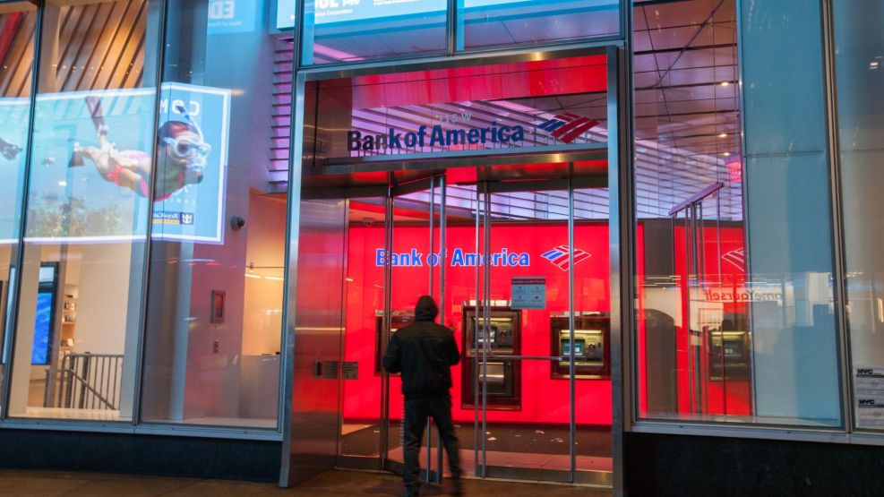 A Bank Of America Corp. Branch Ahead Of Earnings Figures 