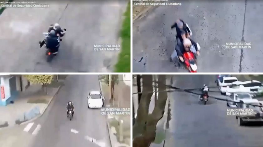 Un ladrón murió al chocar con un patrullero durante una persecución Un ladrón murió al chocar con un patrullero durante una persecución