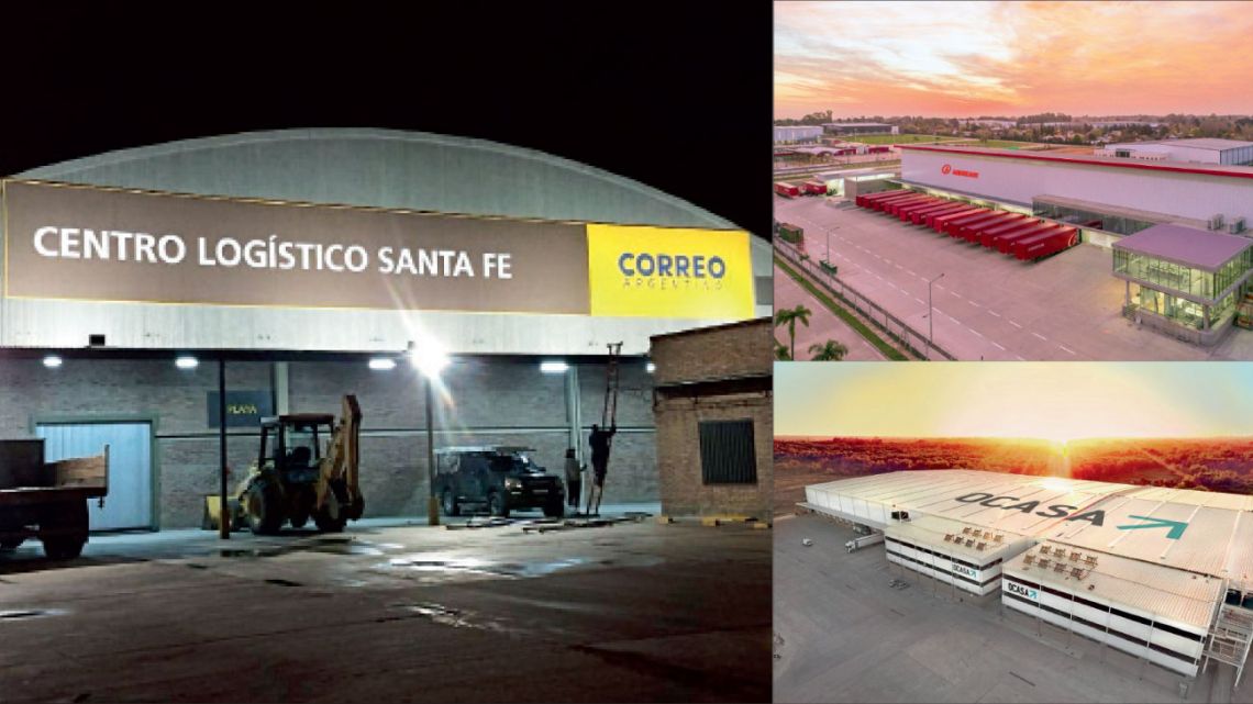 Correo Argentino, Andreani y Ocasa | Foto:Correo Argentino, Andreani y Ocasa