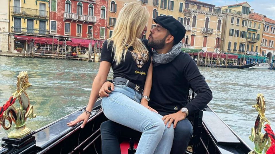 Ailén Bechara y su novio