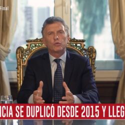 Macri en cadena nacional 1 | Foto:Cedoc
