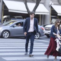 Pampita y Roberto García Moritán fueron al acto escolar de los hijos de la top