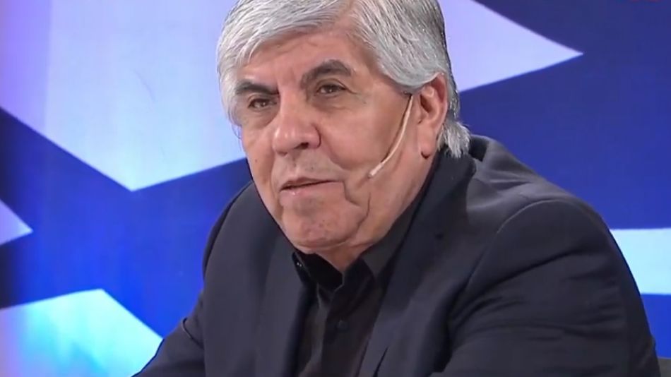 El secretario General del Sindicato de Camioneros, Hugo Moyano