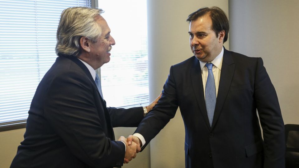 Alberto F y Rodrigo Maia