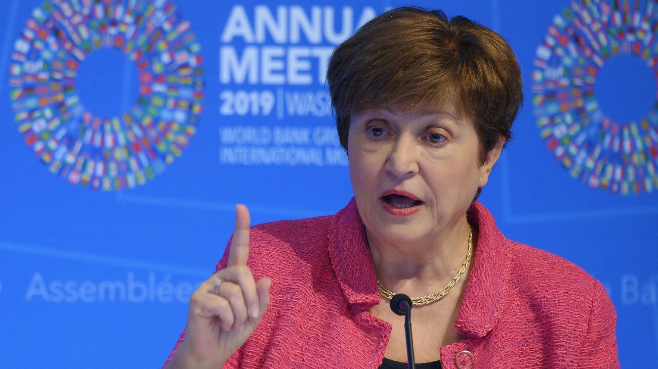 Otro respaldo de Georgieva, jefa del FMI, a la renegociación de la deuda argentina