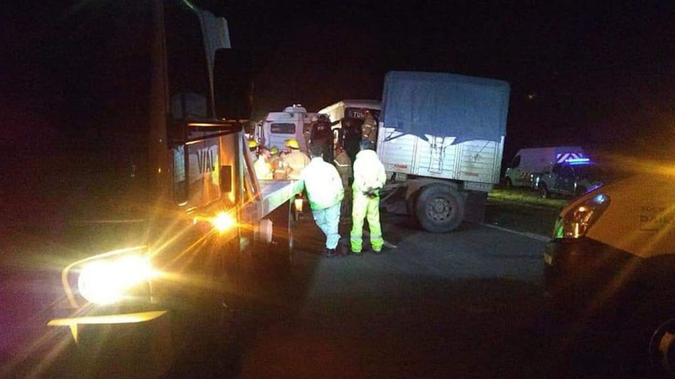 Accidente fatal en km 105 de Autopista Sta Fe Rosario