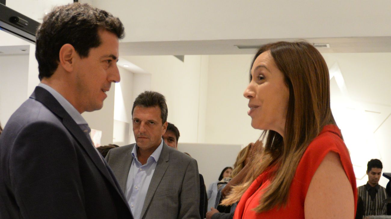 Wado De Pedro y María Eugenia Vidal. 