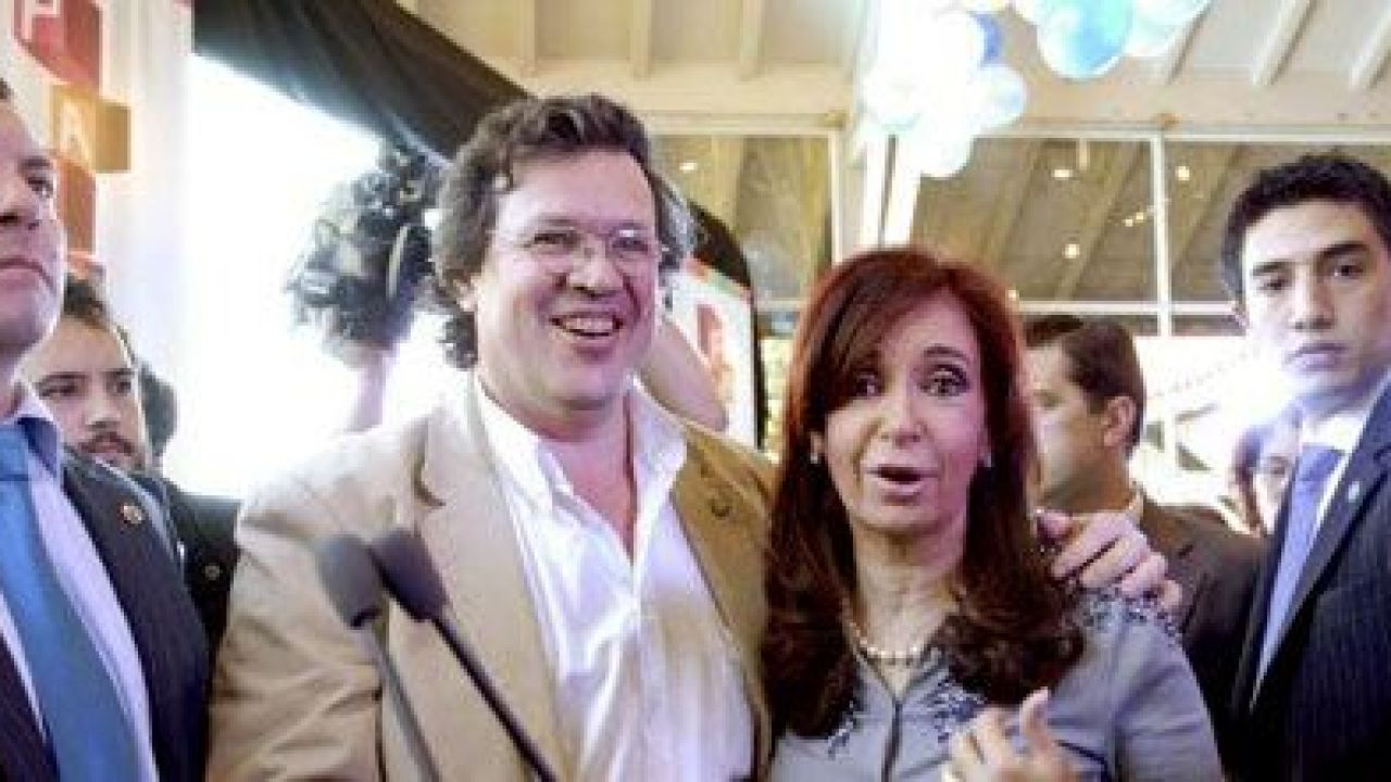 Tristán Bauer y Cristina Kirchner | Foto:cedoc