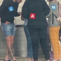 Laurita Fernández, Nico Cabré y Rufina de vacaciones