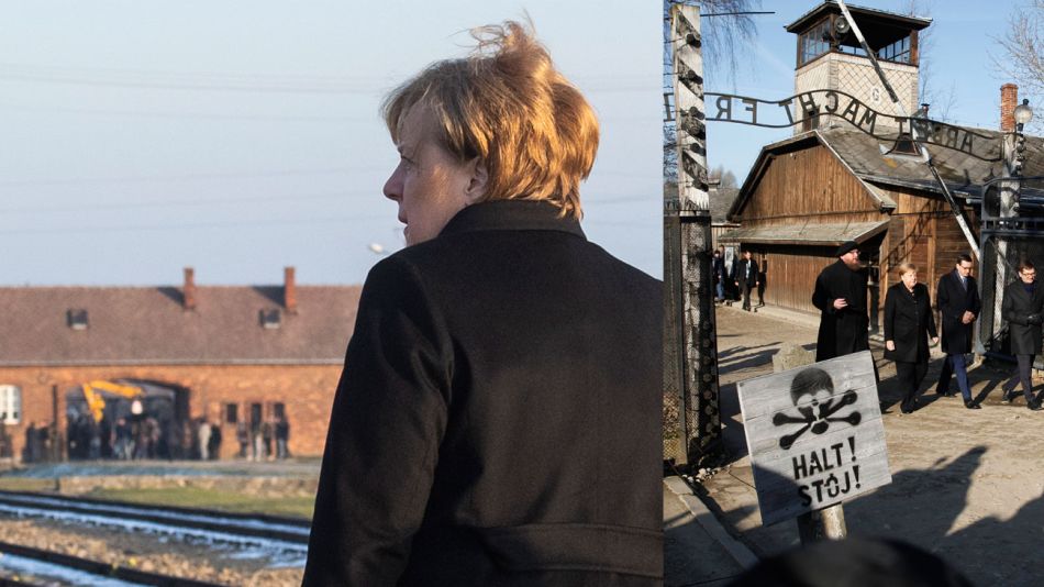 angela merkel auschwitz 20191207