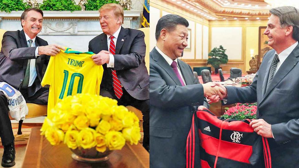 Doña flor y sus dos maridos. El presidente Jair Bolsonaro maniobra entre un alineamiento ideológico con Washington y un intercambio pragmático comercial y de inversiones con la China comunista de Xi Jinping.