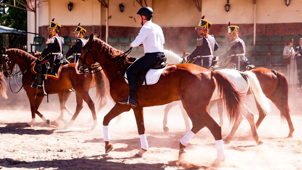 mauricio macri granaderos caballo 20191207