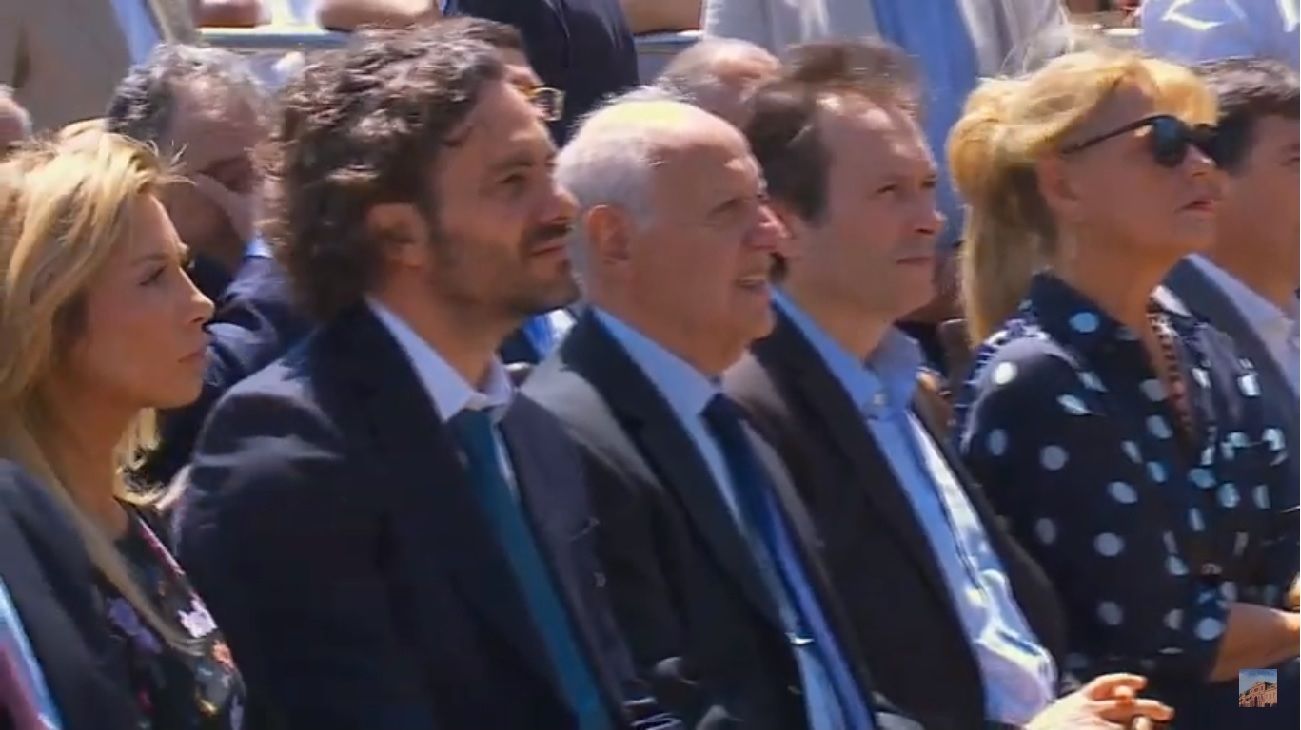 La Iglesia logró juntar a Alberto Fernández, Mauricio Macri y otros dirigentes en la basílica de Luján. 