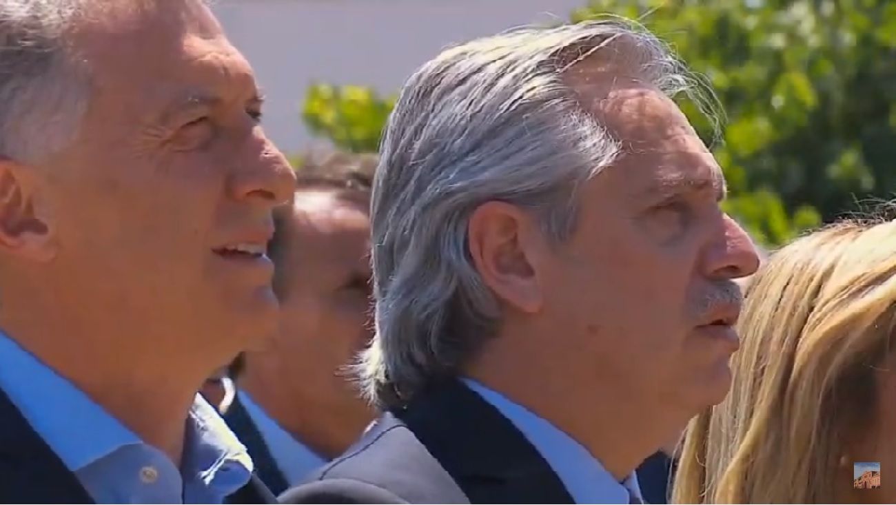 La Iglesia logró juntar a Alberto Fernández, Mauricio Macri y otros dirigentes en la basílica de Luján. 