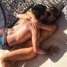Laurita Fernández y Nicolás Cabré de vacaciones