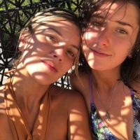 Laurita Fernández y Nicolás Cabré de vacaciones