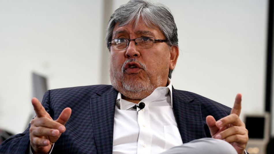 Fernando "Chino" Navarro, en la entrevista con Jorge Fontevecchia.
