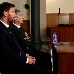 Lionel Messi y su padre fueron condenados en 2017. | Foto:Cedoc