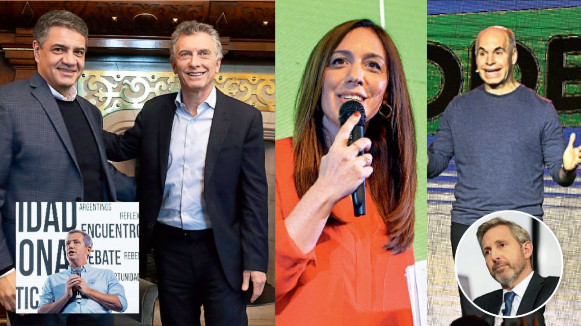 jugadores. Los primos Macri quieren quedarse con la conducción en Nación y Provincia. Se enfrentan a Larreta, Vidal y Monzó, que cuenta con el apoyo de Rogelio Frigerio. | Foto:Cedoc
