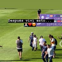Diego Maradona y Benjamín Agüero