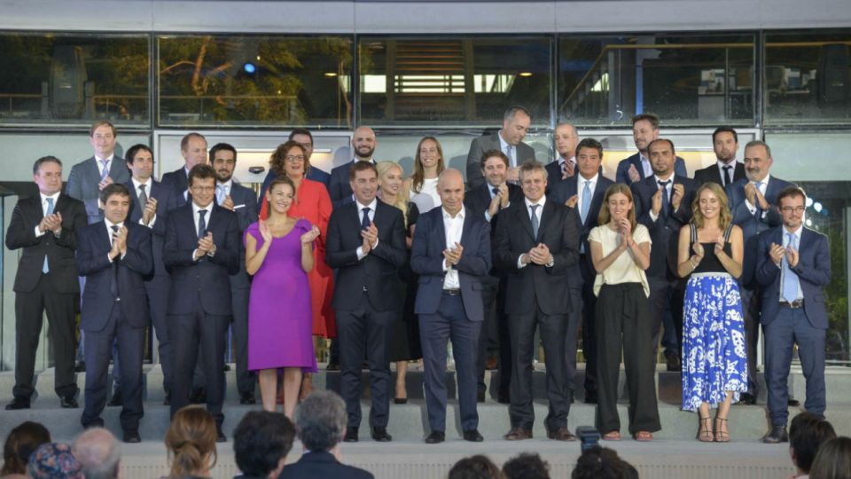 Horacio Rodríguez Larreta tomó jura a sus ministros.