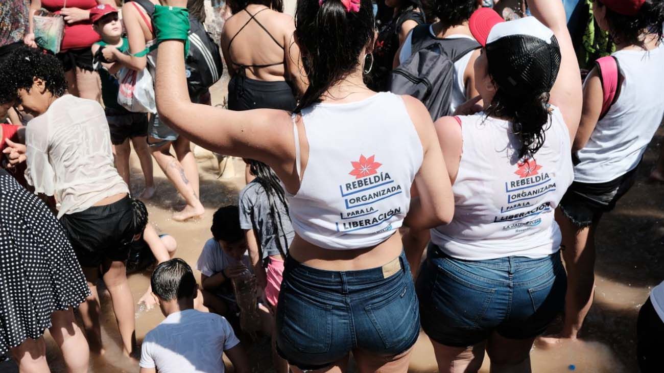 Festejo en Plaza de Mayo