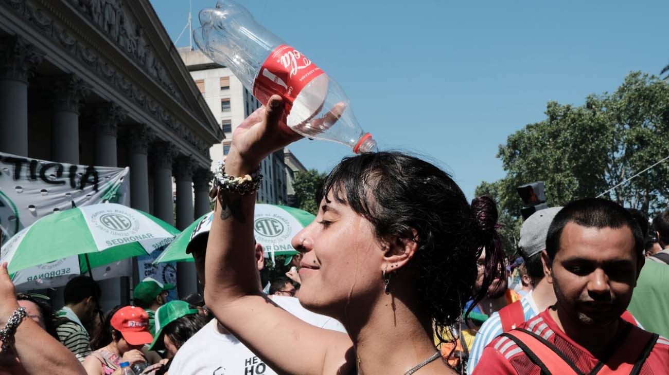 Festejo en Plaza de Mayo