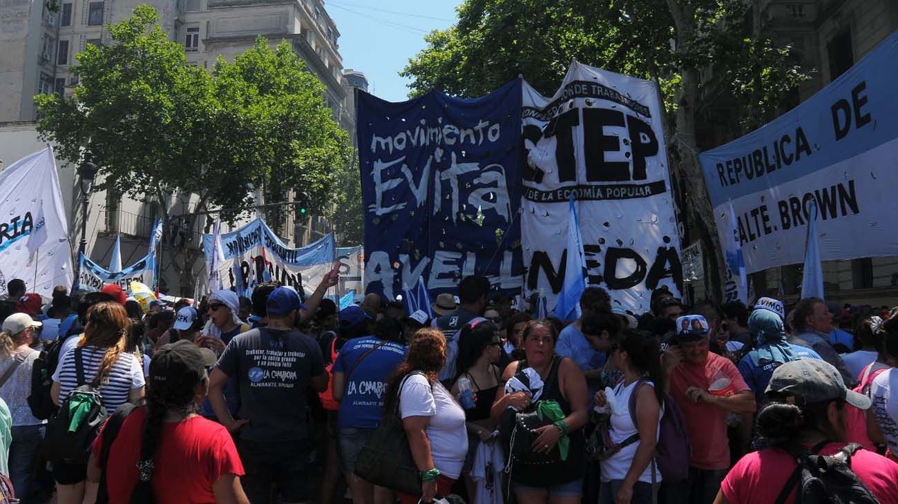 Festejo Plaza de Mayo Asuncion Alberto Fernandez 