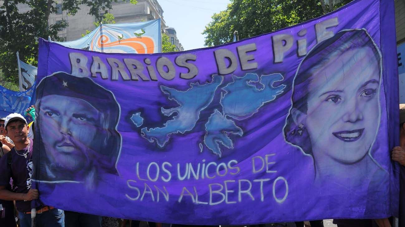 Festejo Plaza de Mayo Asuncion Alberto Fernandez 