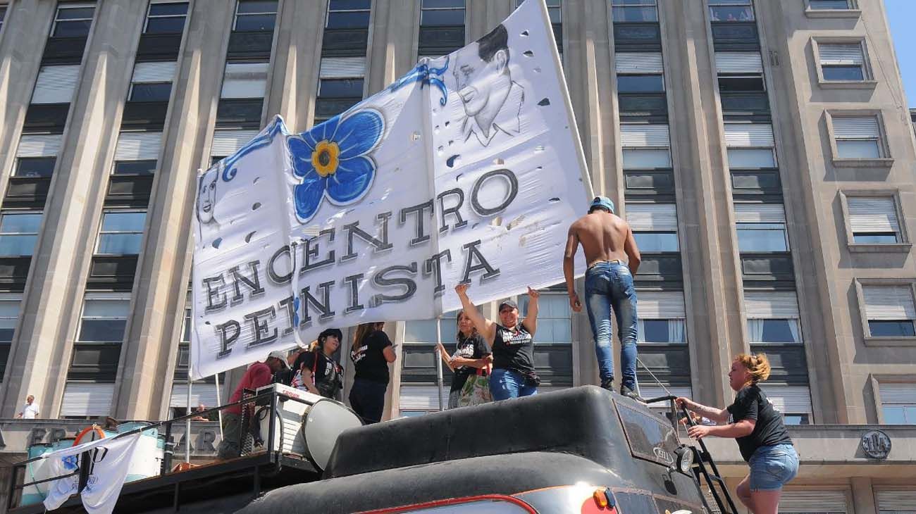 Festejo Plaza de Mayo Asuncion Alberto Fernandez