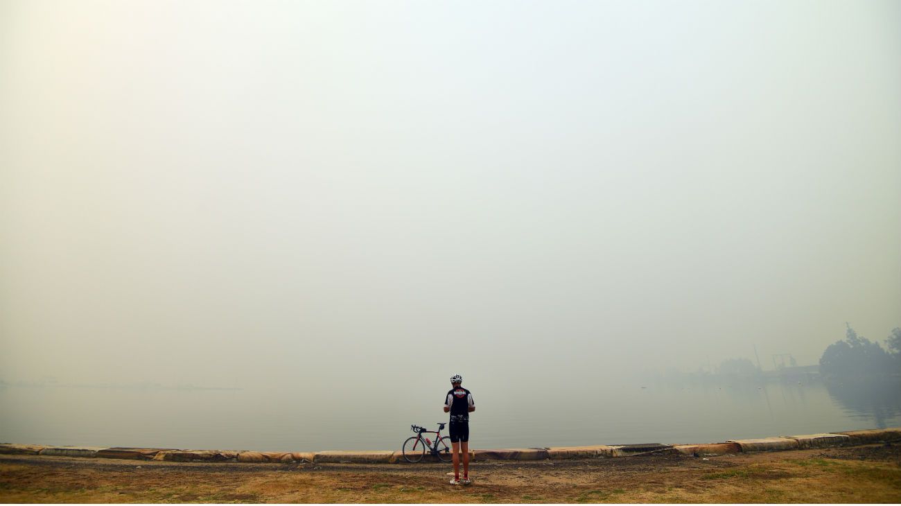 La ciudad de Sidney quedó envuelta en una neblina tóxica.