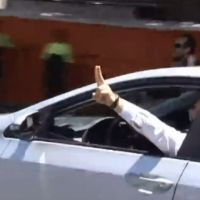 Así llegaba Alberto Fernández a su asunción