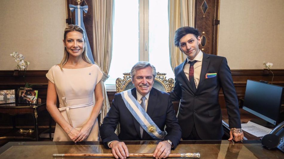 Fabiola Yáñez cautivó con su primer outfit como Primera Dama Argentina