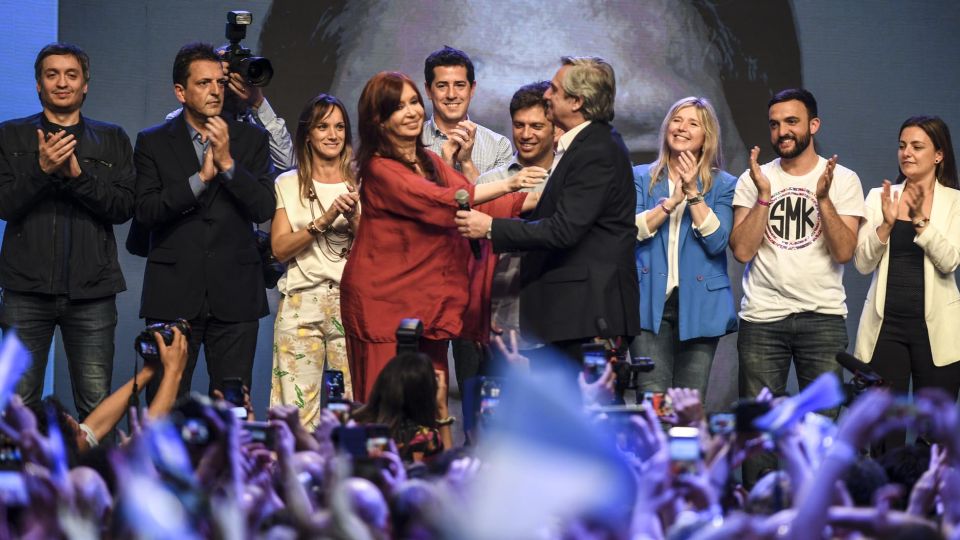 Alberto y Peronistas 20191210