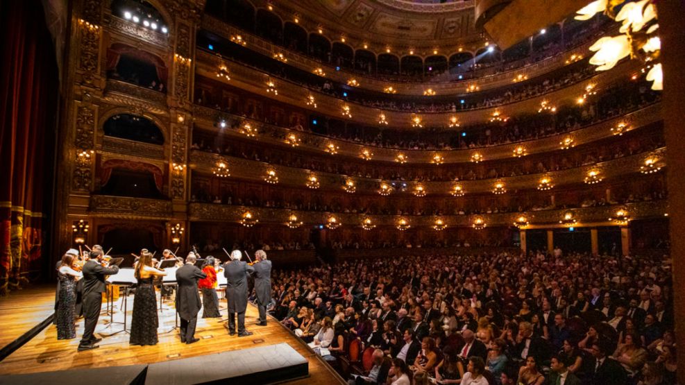 El Teatro Colón se llenó de música de Vivaldi.