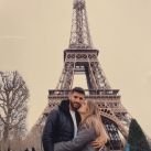 Mica Tinelli y Lisando López en Europa