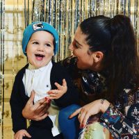 Juana Repetto enamoradísima de la relación de su novio con su hijo