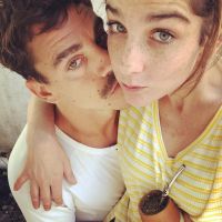Juana Repetto enamoradísima de la relación de su novio con su hijo