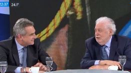 Los ministros Rossi y González García, en 'A Dos Voces', el ciclo político de TN.
