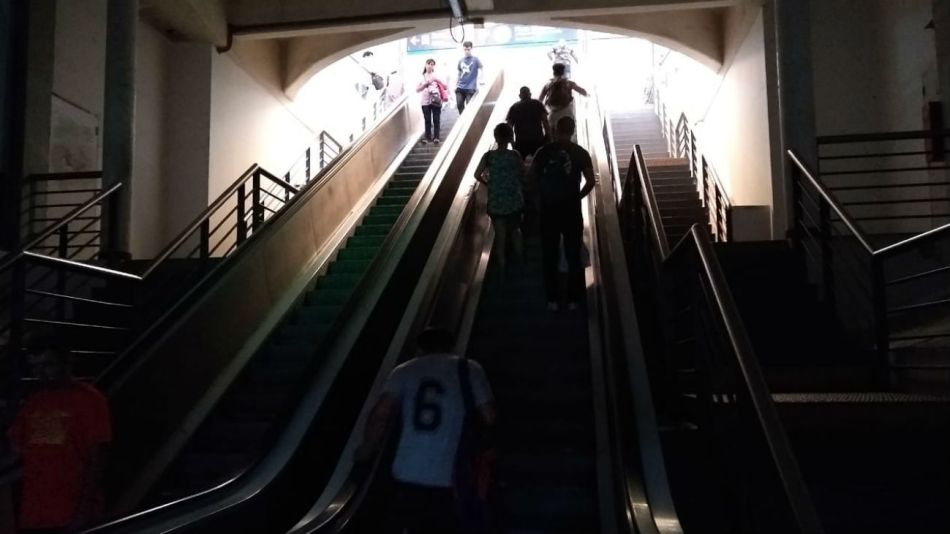 Estación Once sin luz