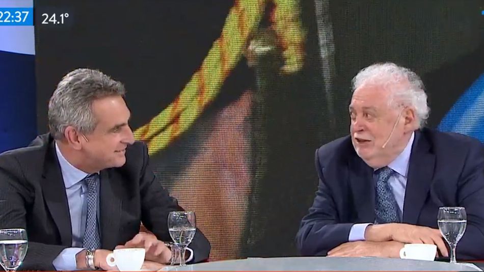Los ministros Rossi y González García, en 'A Dos Voces', el ciclo político de TN.