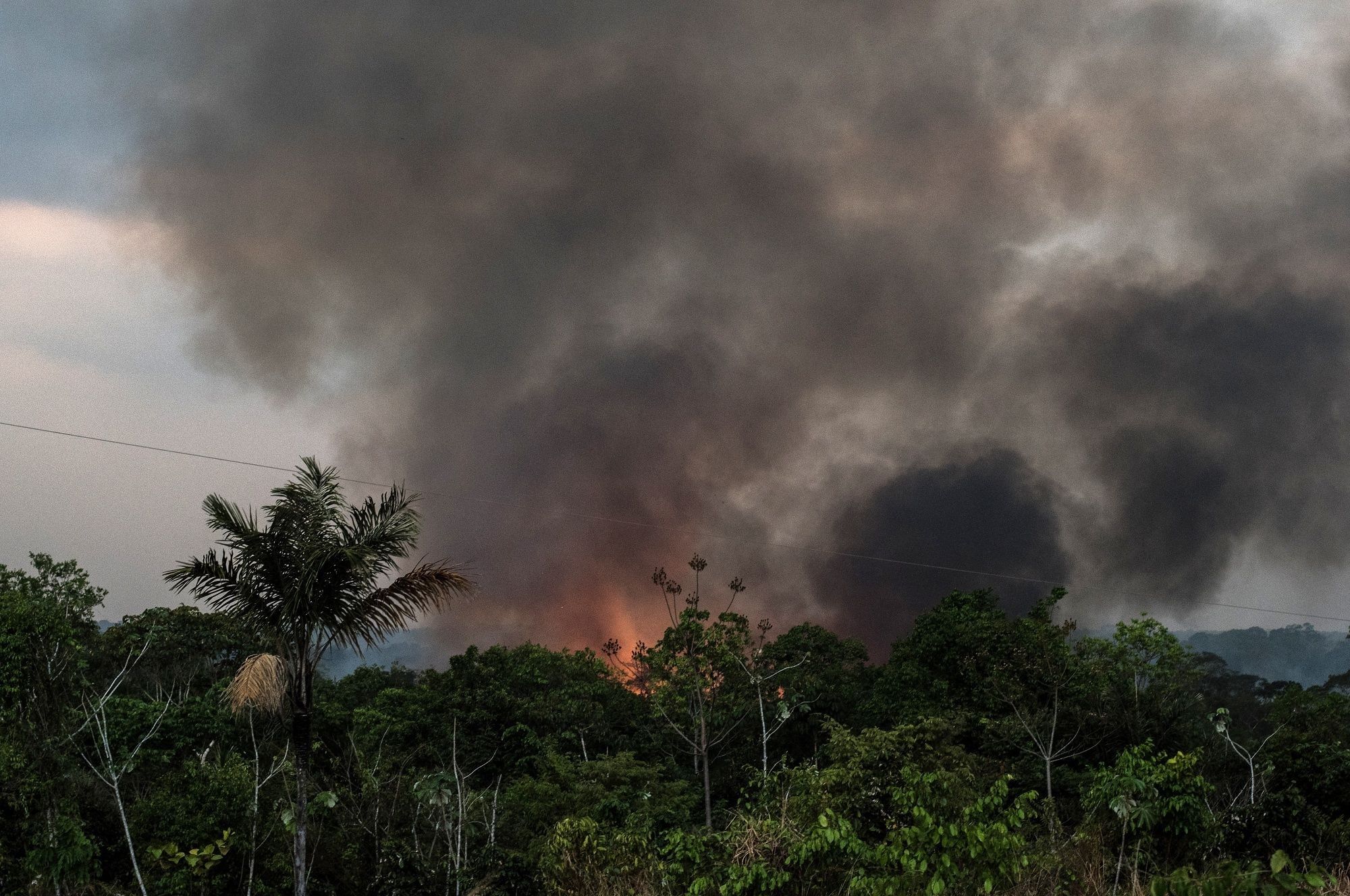 Brazilian Amazon Burns At Record Rate