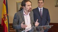 The Leaders Of Spain's Socialist And Unidas Podemos Parties Meet To Agree A Coalition