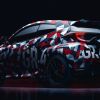 Toyota GR Yaris camuflado con los colores del equipo Toyota Gazoo Racing.