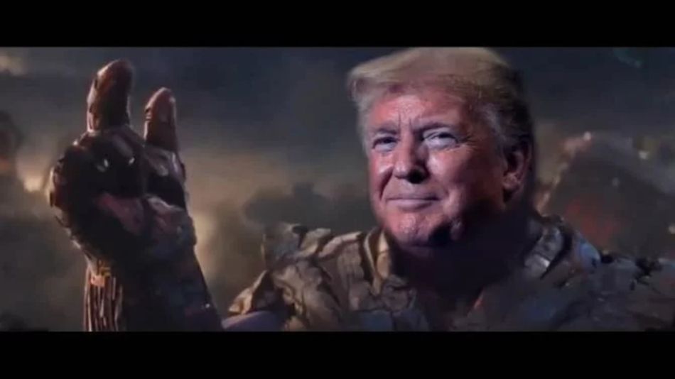 Campaña Trump para reeleccion-Thanos 