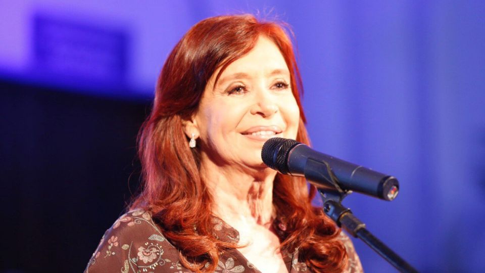 Cristina Kirchner, vicepresidente.